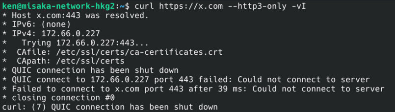 老马啊老马，你都用 Cloudflare 了，干嘛手动把默认启用的 QUIC 给关了呢